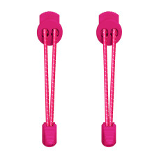 Hot pink refleks snørebånd