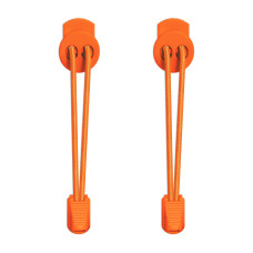 Orange elastik snørebånd