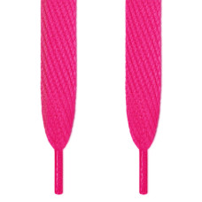 Super brede hot pink snørebånd