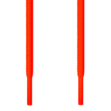 Runde neon orange snørebånd