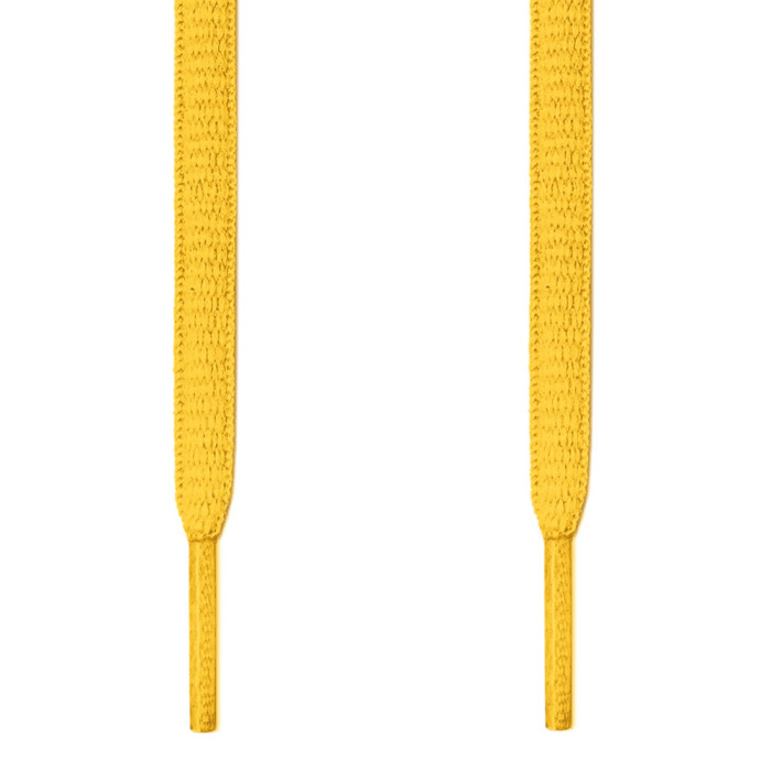 Ovale gule snørebånd