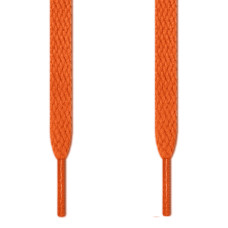 Flade orange snørebånd