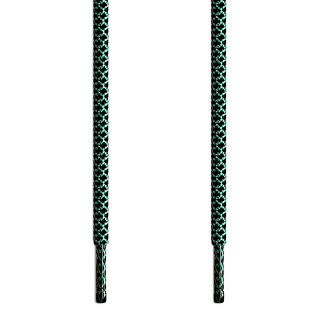 Adidas Yeezy - Snørebånd sort og grøn